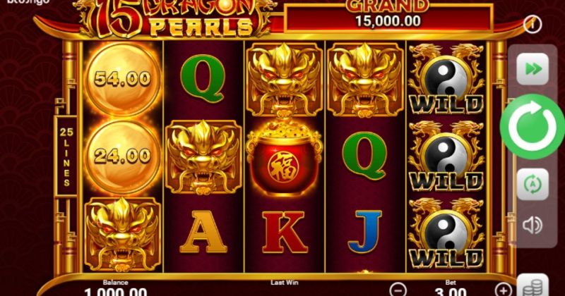 Play in 15 Dragon Pearls: Hold and Win slot online from Booongo for free now | www.92mntu.com