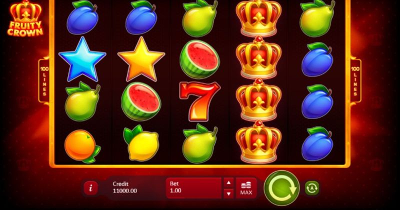 Play in Fruity Crown slot online from Playson for free now | www.92mntu.com